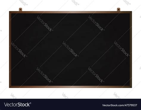 Black chalkboard background Royalty Free Vector Image