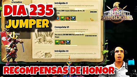 Jumper Serie Dia Recompensas De Honor Y Aceleradores Por