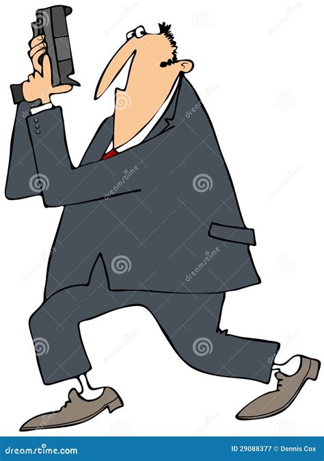 Secret Agent Man Clipart Image