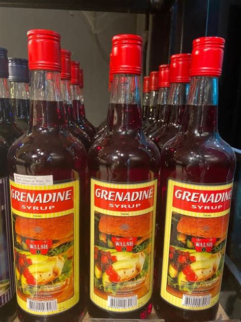 Grenadine Syrup Mixer Ml Lazada Ph