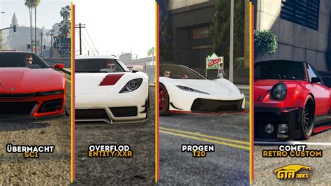 Porsche Vs Maclaren Vs Koenigsegg Vs Bmw Gta V Online T Vs Sc Vs