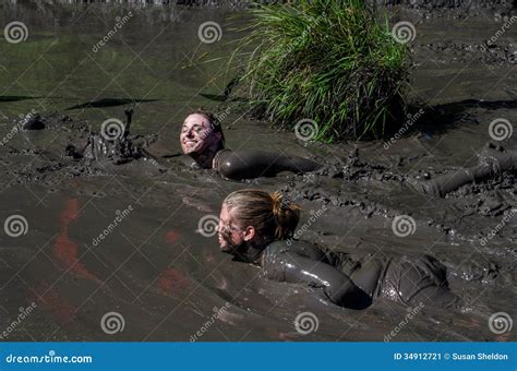 Swimming in the mud editorial photo. Image of dirt, dirty - 34912721