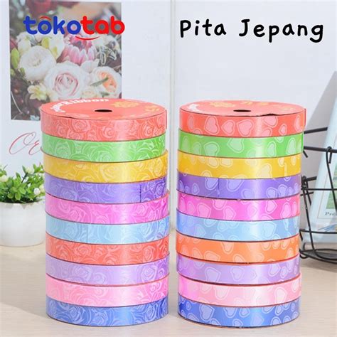 Jual Tokotab Pita Jepang Pita Hampers Polos Dan Motif Per Roll