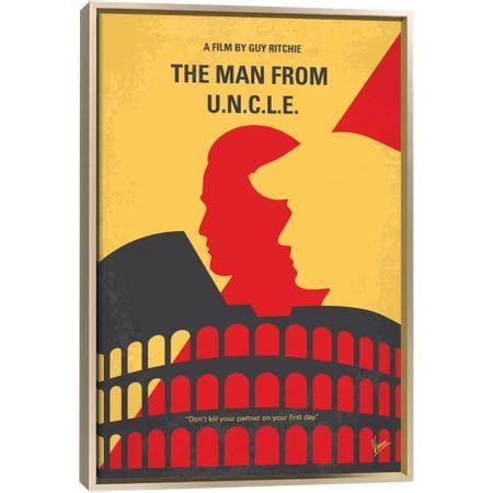 The Man From U.N.C.L.E. Minimal Movie Poster | The man from uncle ...