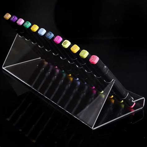 Clear Acrylic Marker Pen Display Organize And Store Your Markers