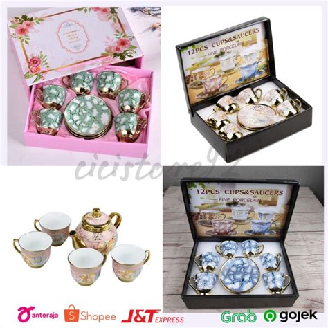 Jual Hampers Kado Cangkir Keramik Set In European Style Parcel