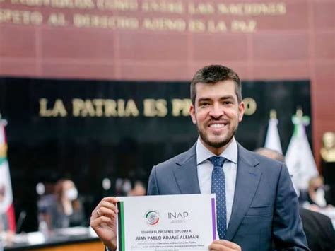 Pan Lamenta Fallecimiento Del Senador Suplente Juan Pablo Adame