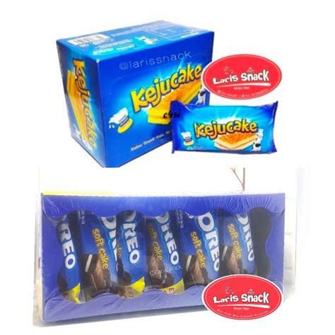 Jual Oreo Soft Cake Kraft Keju Cake Box Isi Shopee Indonesia