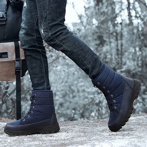 Men Boots Winter Waterproof