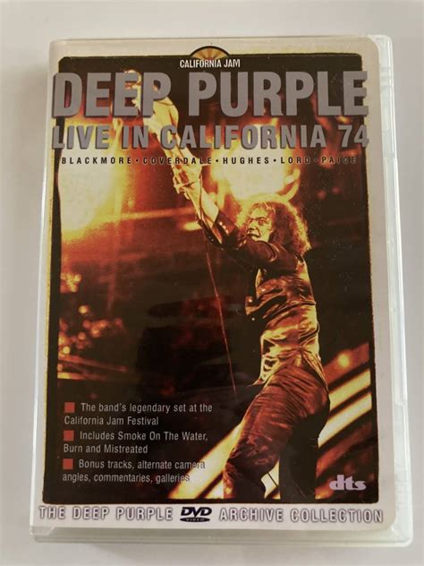 【やや傷や汚れあり】dvd「live In California 74 Deep Purple」ディープ・パープル 1974 カリフォルニア・ジャム 海外盤の落札情報詳細 ヤフオク落札