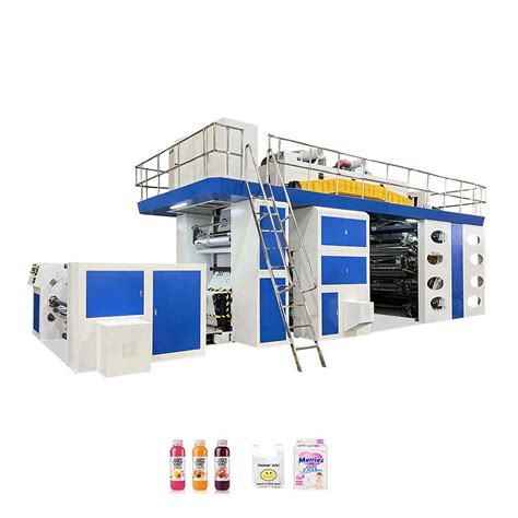 Color High Speed Central Drum Ci Flexo Flexographic Printing Machine