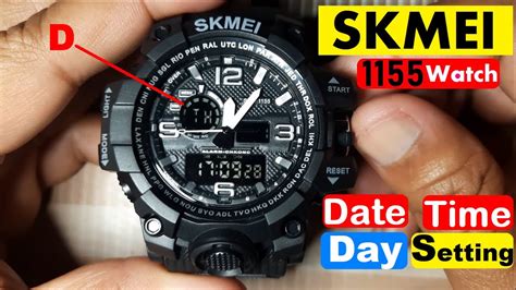 Skmei Sports Watch Time Setting How To Set Date And Time In Skmei