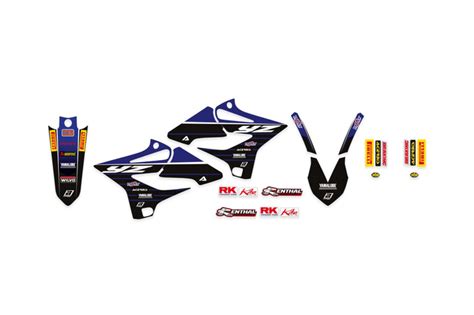 Kit D Co Complet Blackbird Yz R Plica Team Yamaha Avec