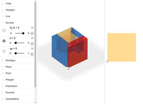 Puzzle Cube 3 Pieces Geogebra