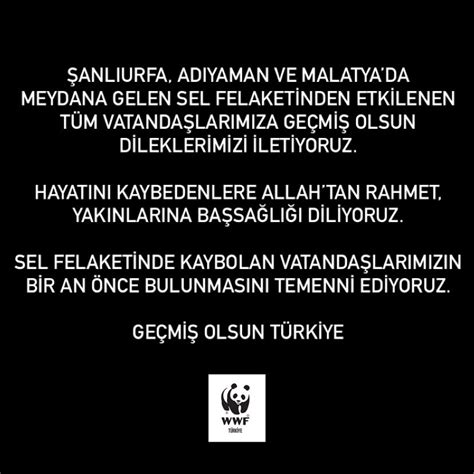 Wwf Turkiye On Twitter Anl Urfa Ad Yaman Ve Malatyada Meydana