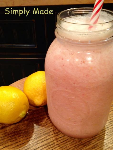 Pink Lemonade Protein Shake