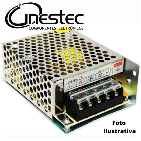 Fonte Chaveada Metalica Saida V X A W Oferta Cinestec