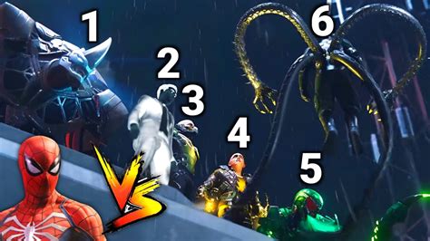 Dr Octopus Martin Lee Rhino Electro Scorpion And Vulture Vs