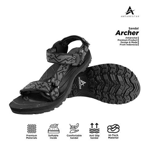 Jual Antarestar Official Sendal Gunung Archer Sandal Gunung Pria Slip