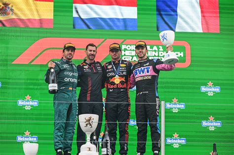 FÓRMULA 1 Veja qual foi o resultado final do GP da Holanda 2023