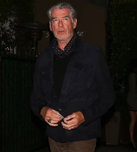 Pierce Brosnan Celebrates His 70th Birthday Together With His Wife And