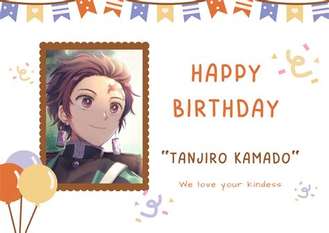 Happy Birthday Tanjiro Kamado by maarlo123456 on DeviantArt