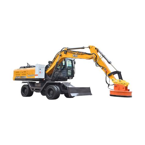 Jg Magnet Machine Material Handling Machines Magnetic Crane Excavator