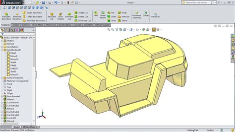 Solidworks Tutorial Forklift 16 Body3 Youtube