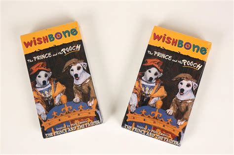 Wishbone NEW VHS tapes, NEW collectors cards, slightly used dog plush ...