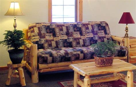 Log Living Room Furniture — Barn Wood Furniture - Rustic Barnwood and ...