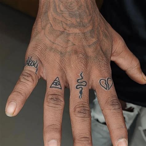 30 Best Finger Tattoo Ideas For Men With Guide TiptopGents