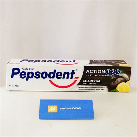 Jual PEPSODENT Action 123 Charcoal Whitening Pasta Gigi 160gr Shopee