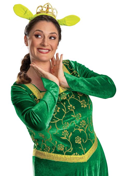 Deluxe Shrek Fiona Women S Costume Dress Shrek Costumes