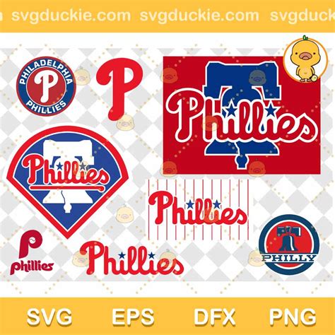 Philadelphia Phillies P Logo SVG, Phillies Baseball SVG