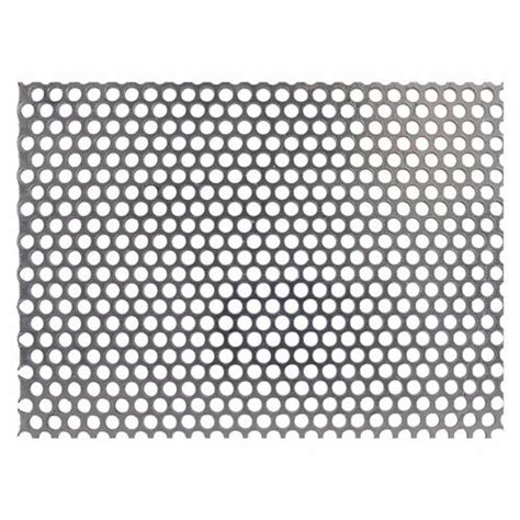 Hot Rolled Round Aluminum Perforated Sheet For Construction Material