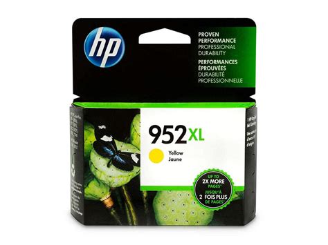 Hp 952xl High Yield Ink Cartridge Yellow