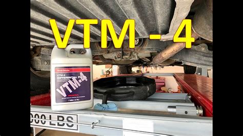 How To Change Honda VTM 4 Rear Axle Differential Fluid Oil In A