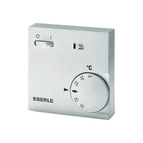 Thermostat Eberle Rtr E Achat Vente Thermostat D Ambiance