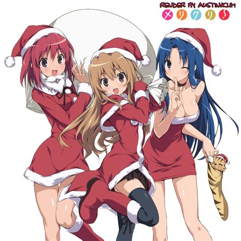 Toradora Christmas Render by Cristhal17 on DeviantArt