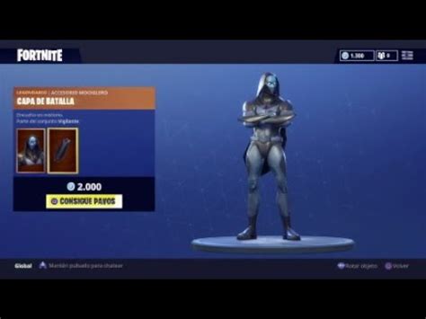 Fortnite Nueva Skin Presagio Y Hacha Del Or Culo Youtube