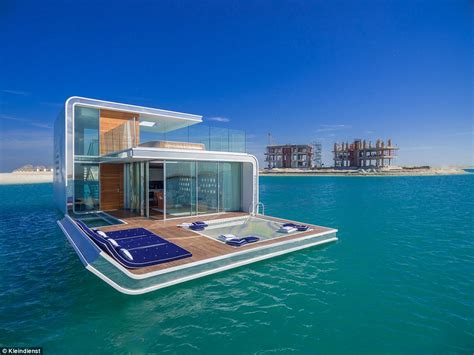 Dubais Floating Seahorse Villa At Heart Of Europe Resort Has An