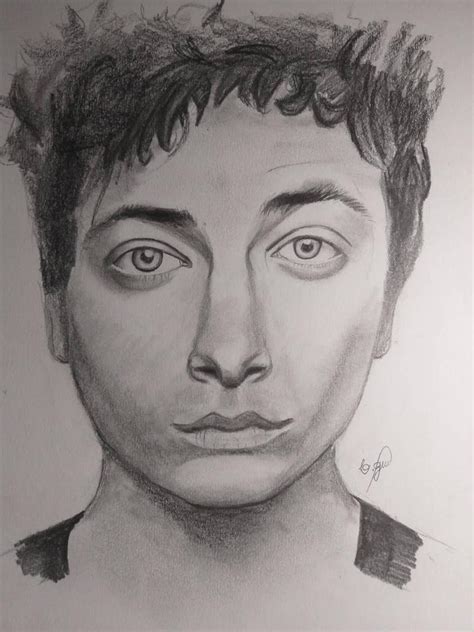 Lip Gallagher Charcoal Drawing By Berfingrbz99 On Deviantart