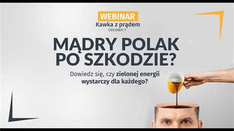 M Dry Polak Po Szkodzie Czy Zielonej Energii Wystarczy Dla Ka Dego