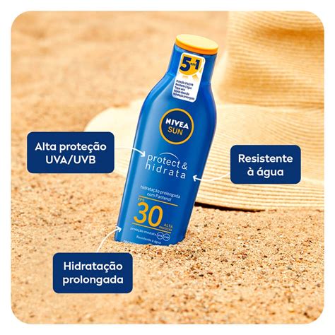 Protetor Solar Nivea Sun Protect And Hidrata Fps 30 Com 200ml 200ml