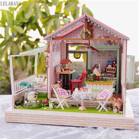 A022 Diy Large Villa Doll House Miniature Model Building With 3d