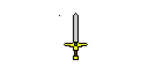 Sword pixel art