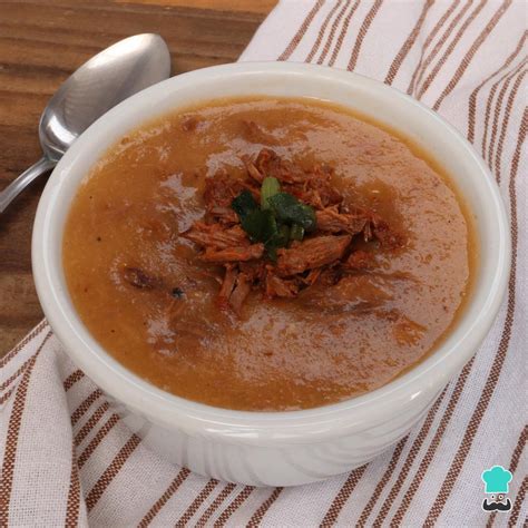 Caldo De Mandioca Carne Desfiada De Dar Gua Na Boca