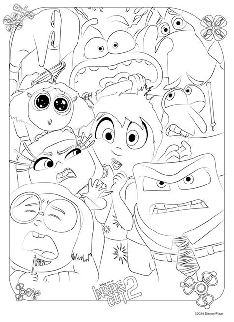 Free Printable Inside Out Coloring Pages In Inside Out