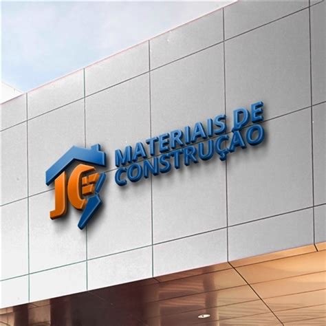 Jc Materiais De Construção Criação De Logo Para Construção And Enge