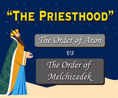 Meaning Of Order Of Melchizedek What Is The Order Of Melchizedek